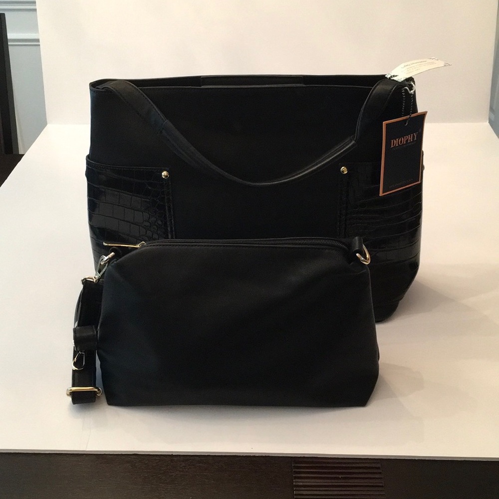 Diophy Shoulder Bag & Crossbody Set